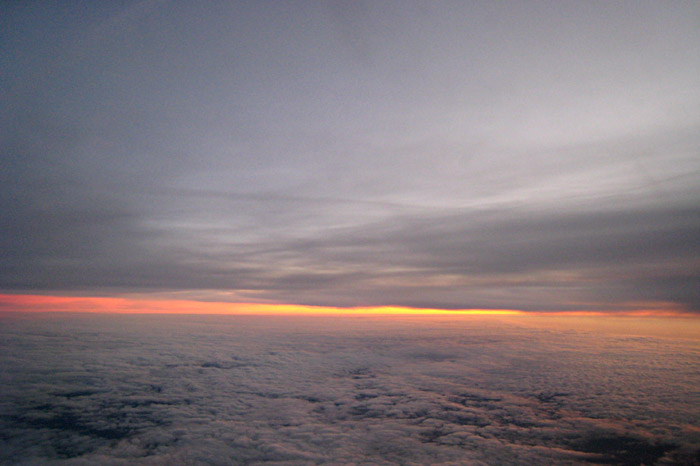 Flug nach München